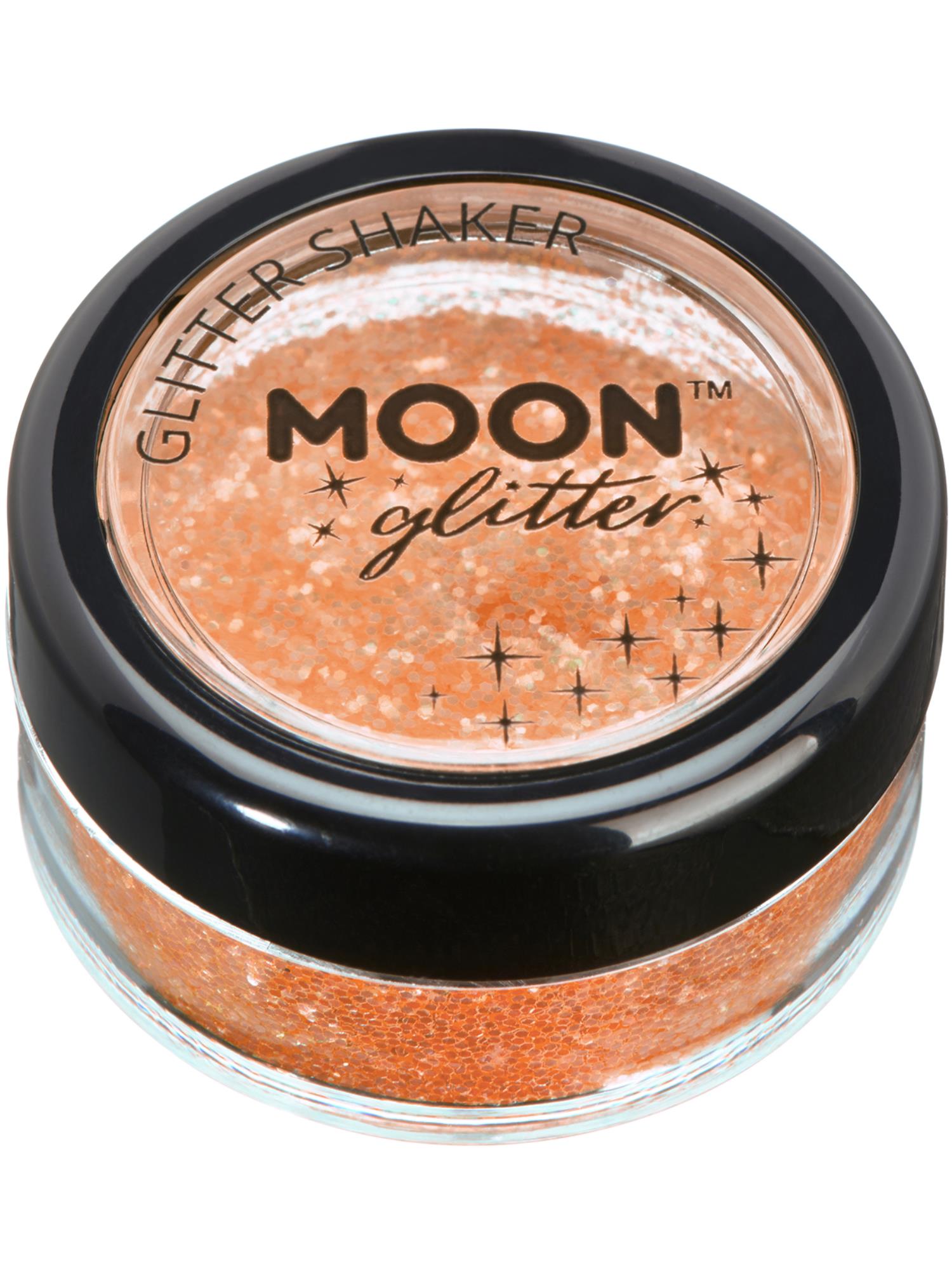 Moon Glitter Iridescent Glitter Shakers, Orange 1