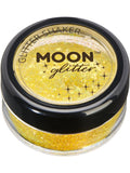 Moon Glitter Iridescent Glitter Shakers, Yellow 1