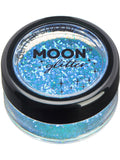 Moon Glitter Iridescent Glitter Shakers, Blue 1