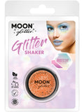 Moon Glitter Iridescent Glitter Shakers, Orange 1