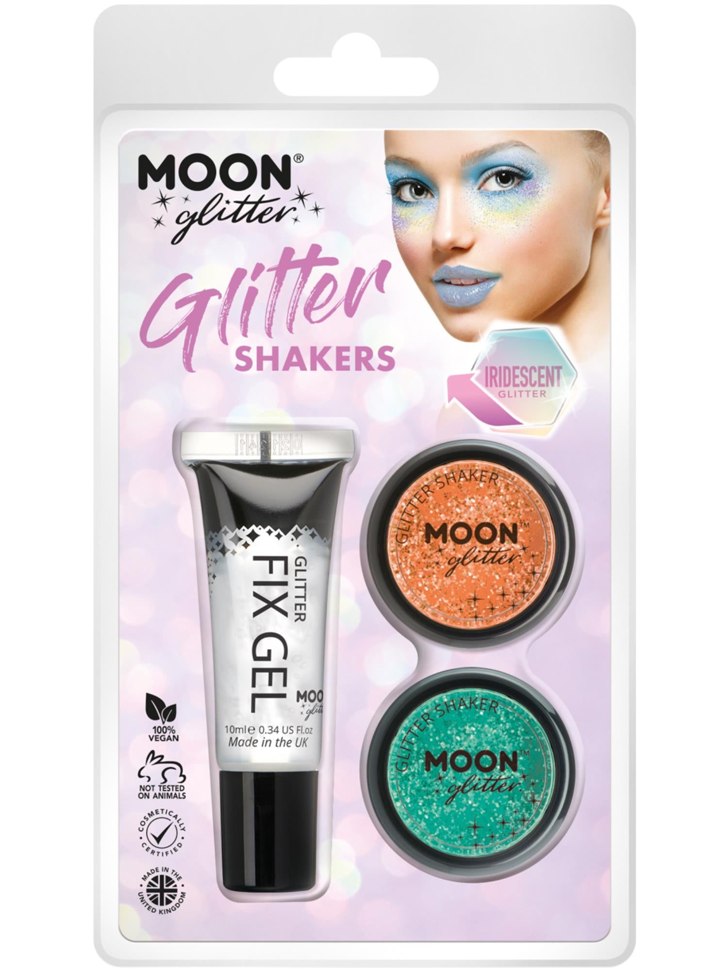 Moon Glitter Iridescent Glitter Shakers, 1