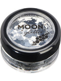 Moon Glitter Classic Chunky Glitter, Silver 1