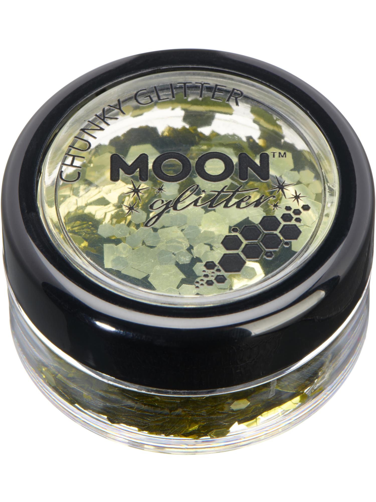 Moon Glitter Classic Chunky Glitter, Gold 1