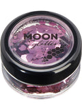 Moon Glitter Classic Chunky Glitter, Pink 1