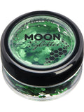 Moon Glitter Classic Chunky Glitter, Green 1