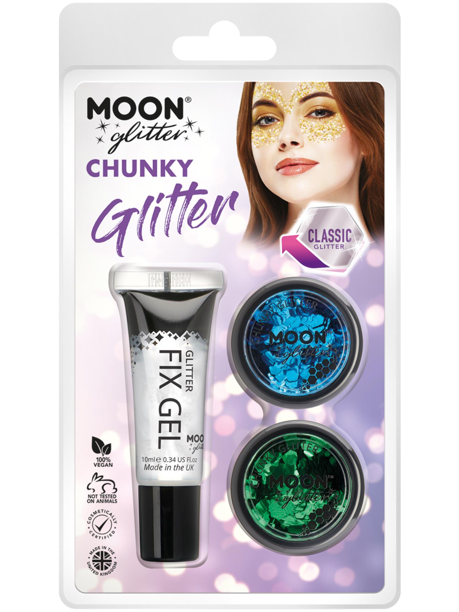 Moon Glitter Classic Chunky Glitter, 1
