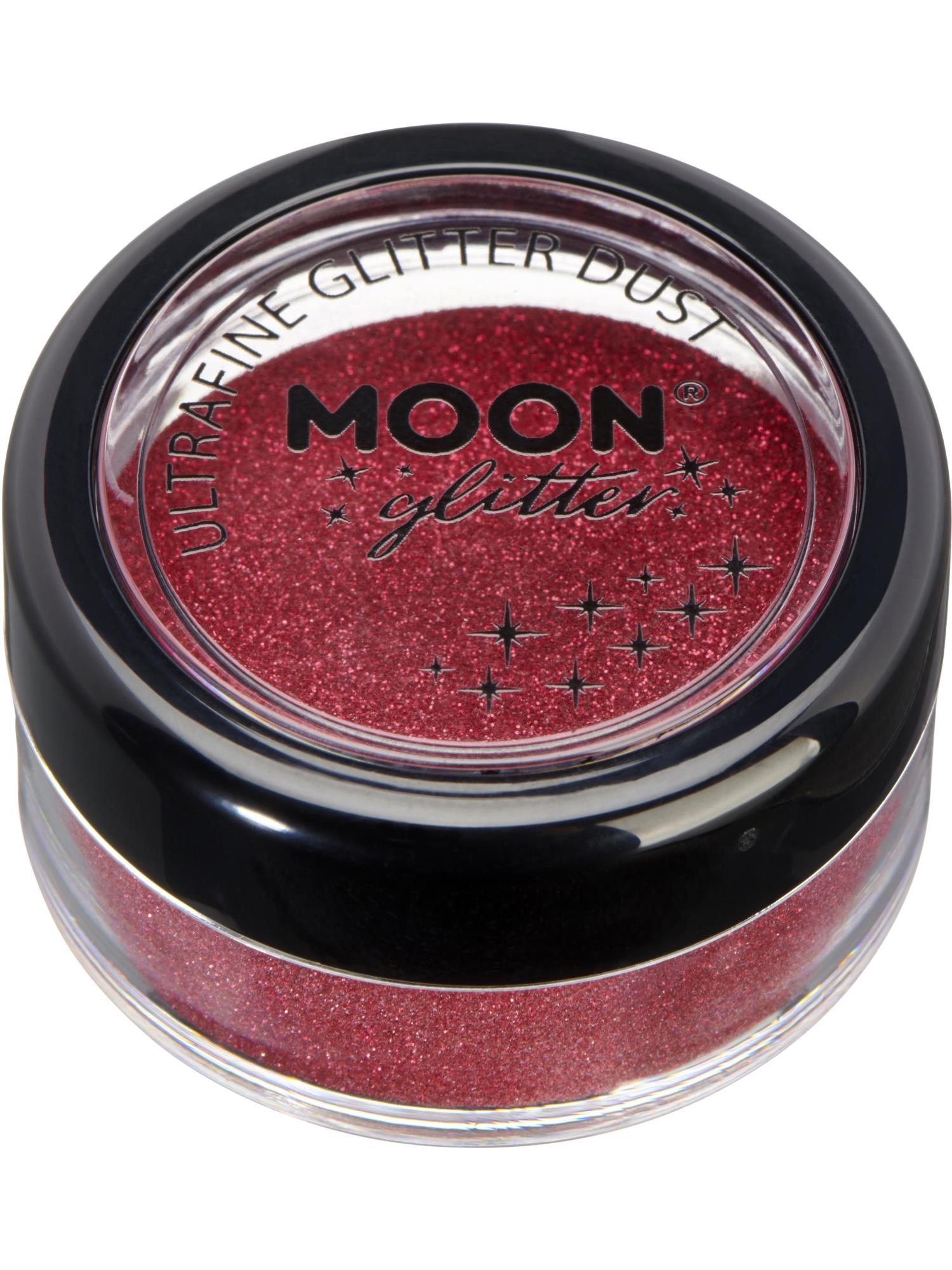 Moon Glitter Classic Ultrafine Glitter Dust, Red 1
