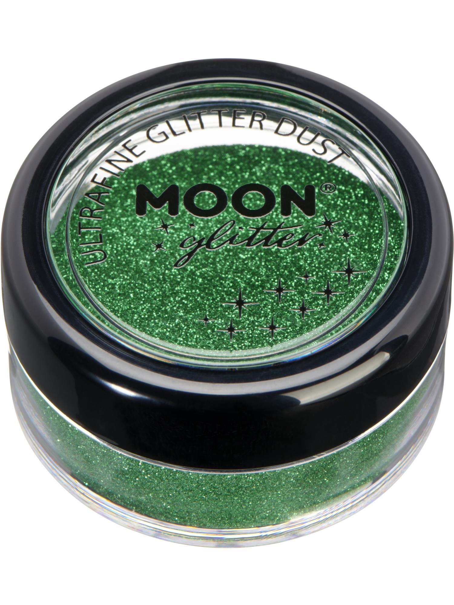Moon Glitter Classic Ultrafine Glitter Dust, Green 1