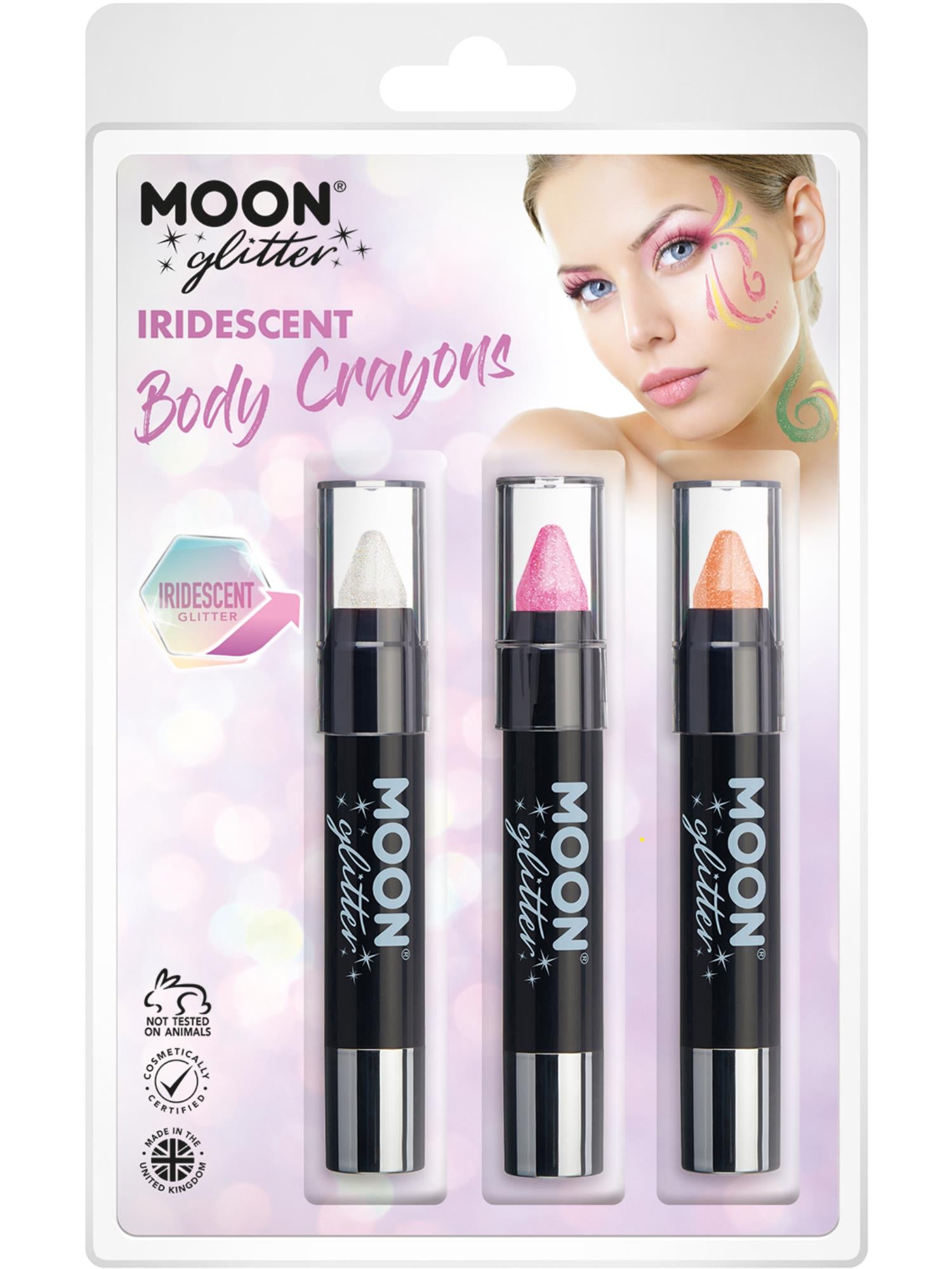 Moon Glitter Iridescent Body Crayons, 1