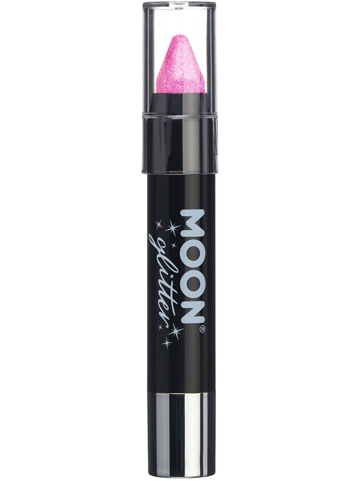 Moon Glitter Iridescent Body Crayons, Pink 1
