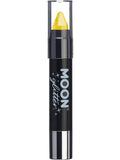 Moon Glitter Iridescent Body Crayons, Yellow 1