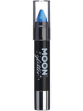 Moon Glitter Iridescent Body Crayons, Blue 1