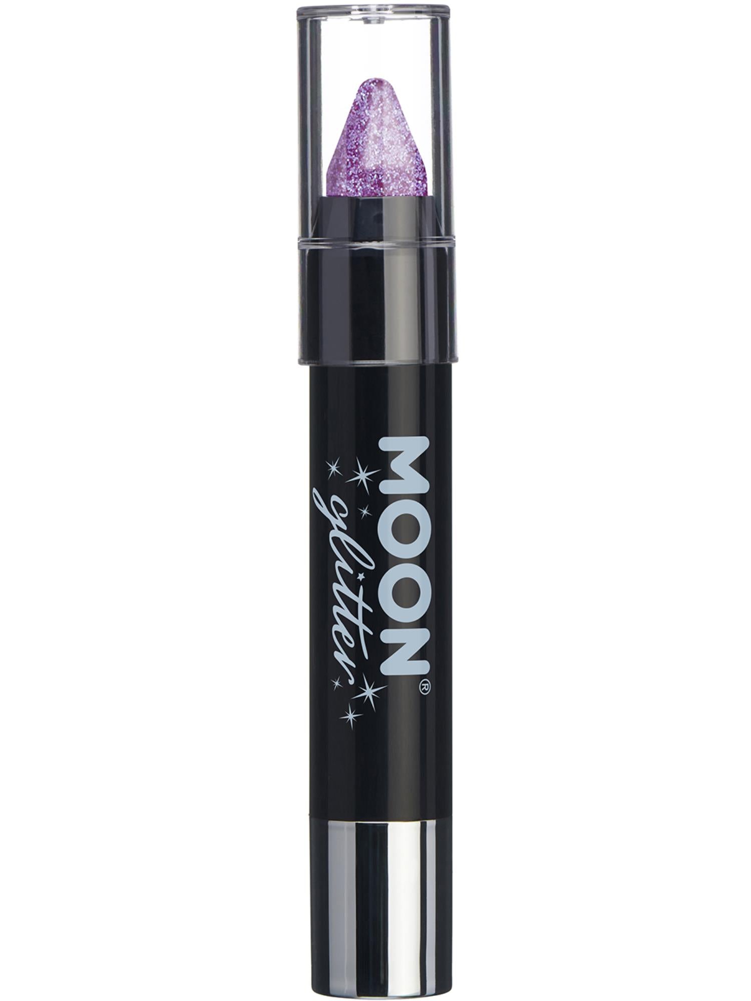 Moon Glitter Iridescent Body Crayons, Purple 1