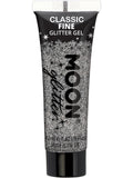 Moon Glitter Classic Fine Glitter Gel, Silver 1