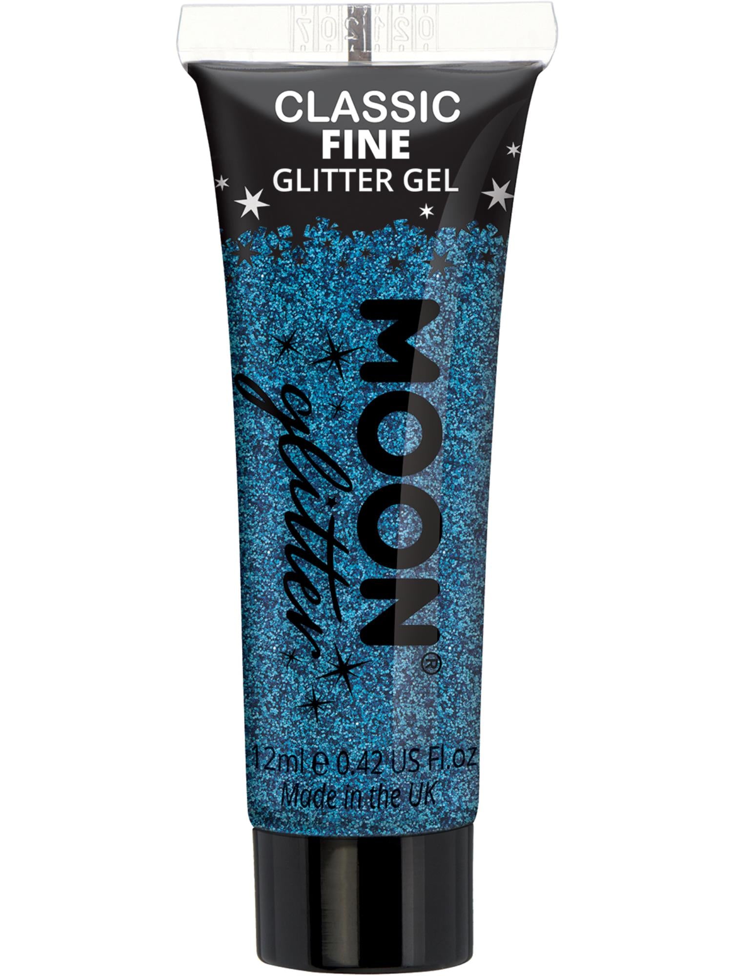 Moon Glitter Classic Fine Glitter Gel, Blue 1