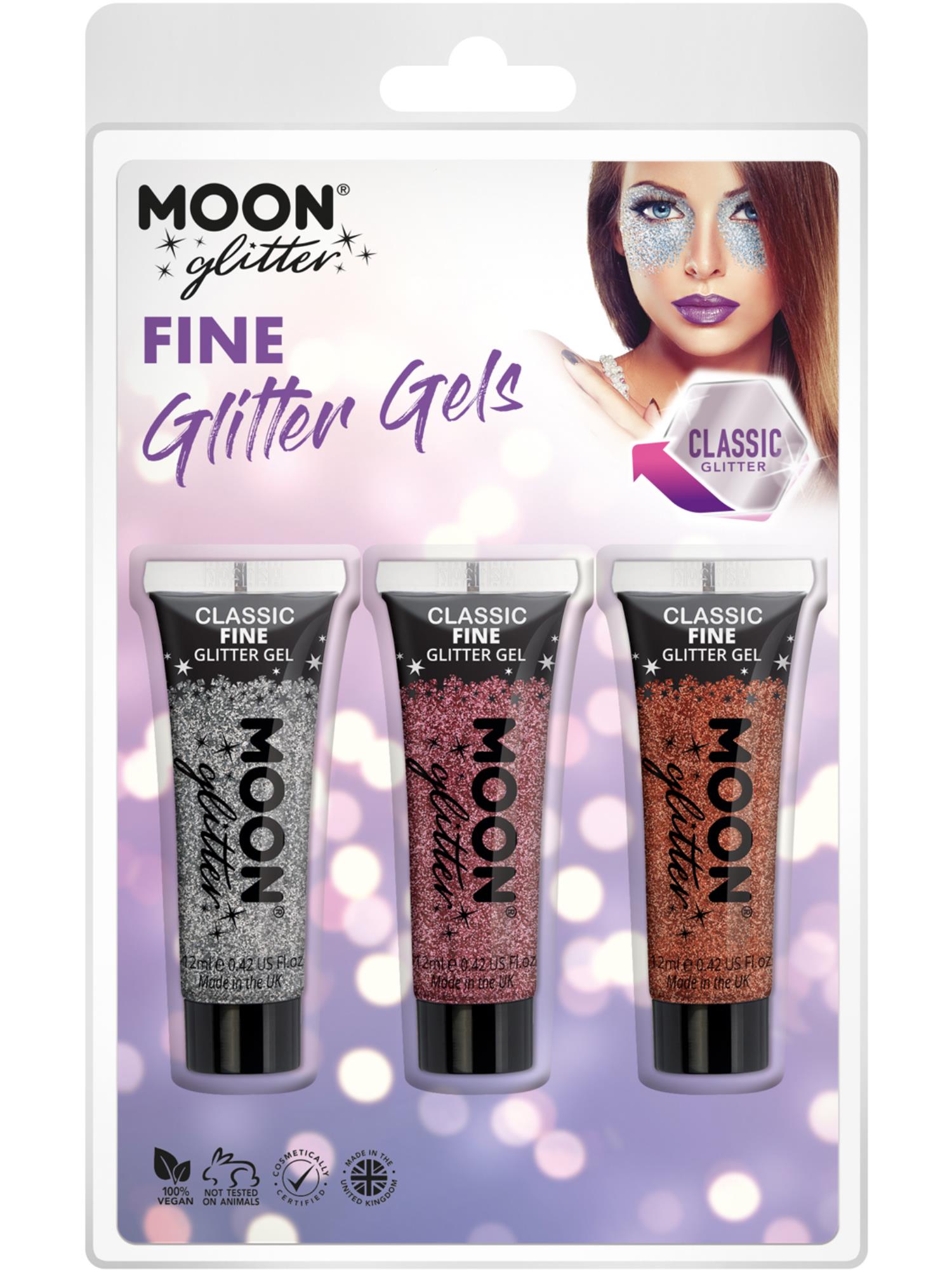 Moon Glitter Classic Fine Glitter Gel, 1
