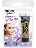 Moon Glitter Classic Chunky Glitter Gel, Gold 1