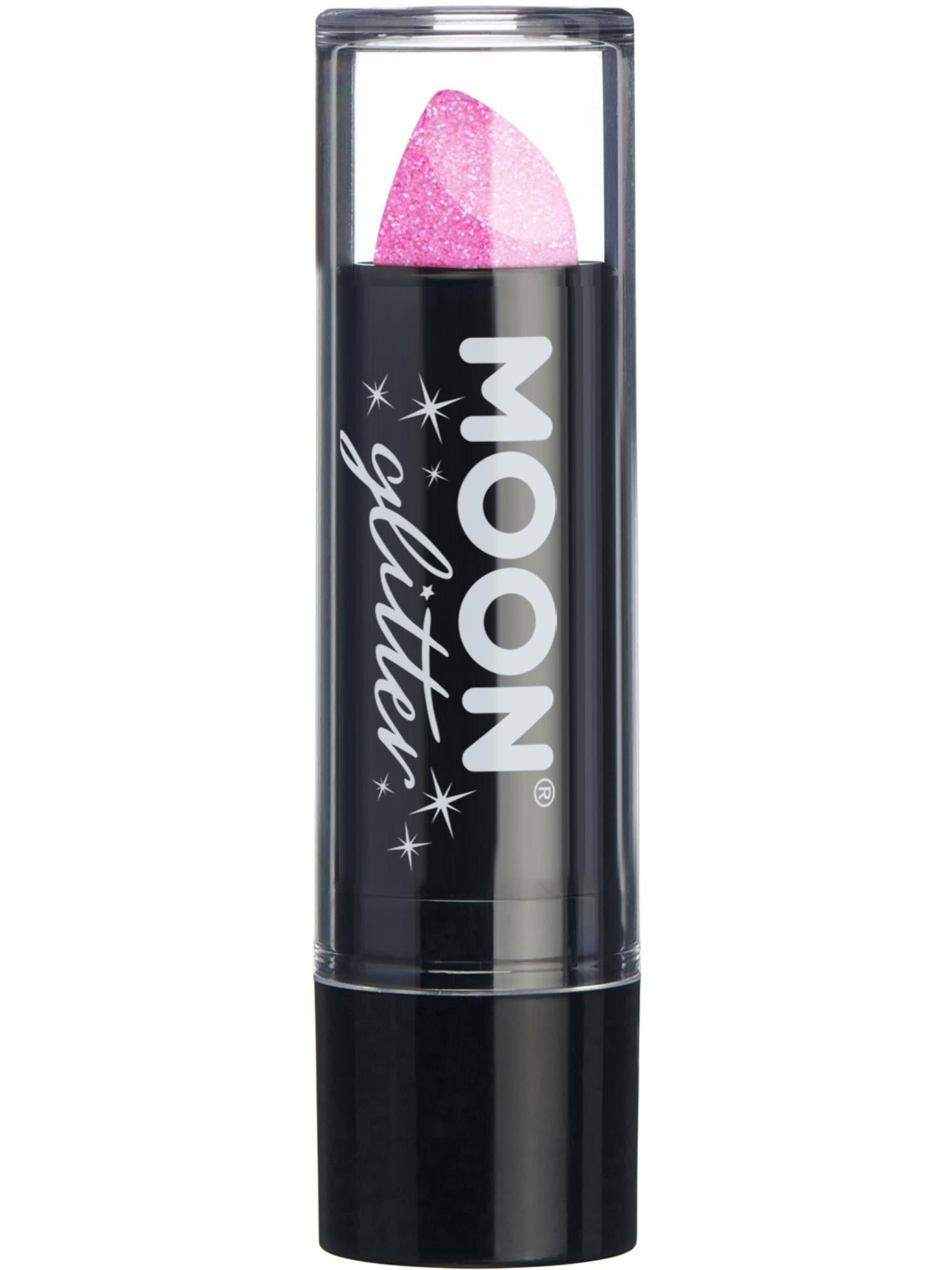 Moon Glitter Iridescent Glitter Lipstick, Pink 1