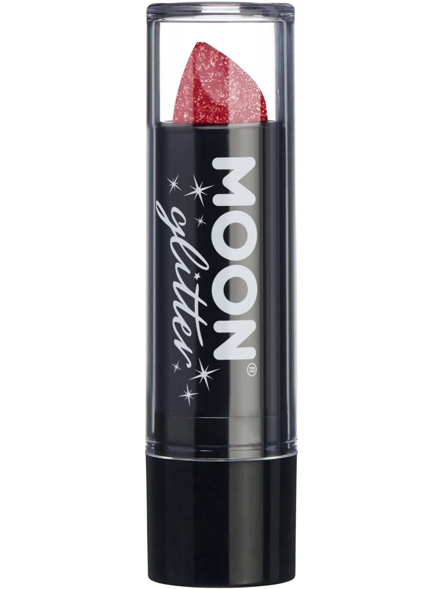 Moon Glitter Iridescent Glitter Lipstick, Cherry 1