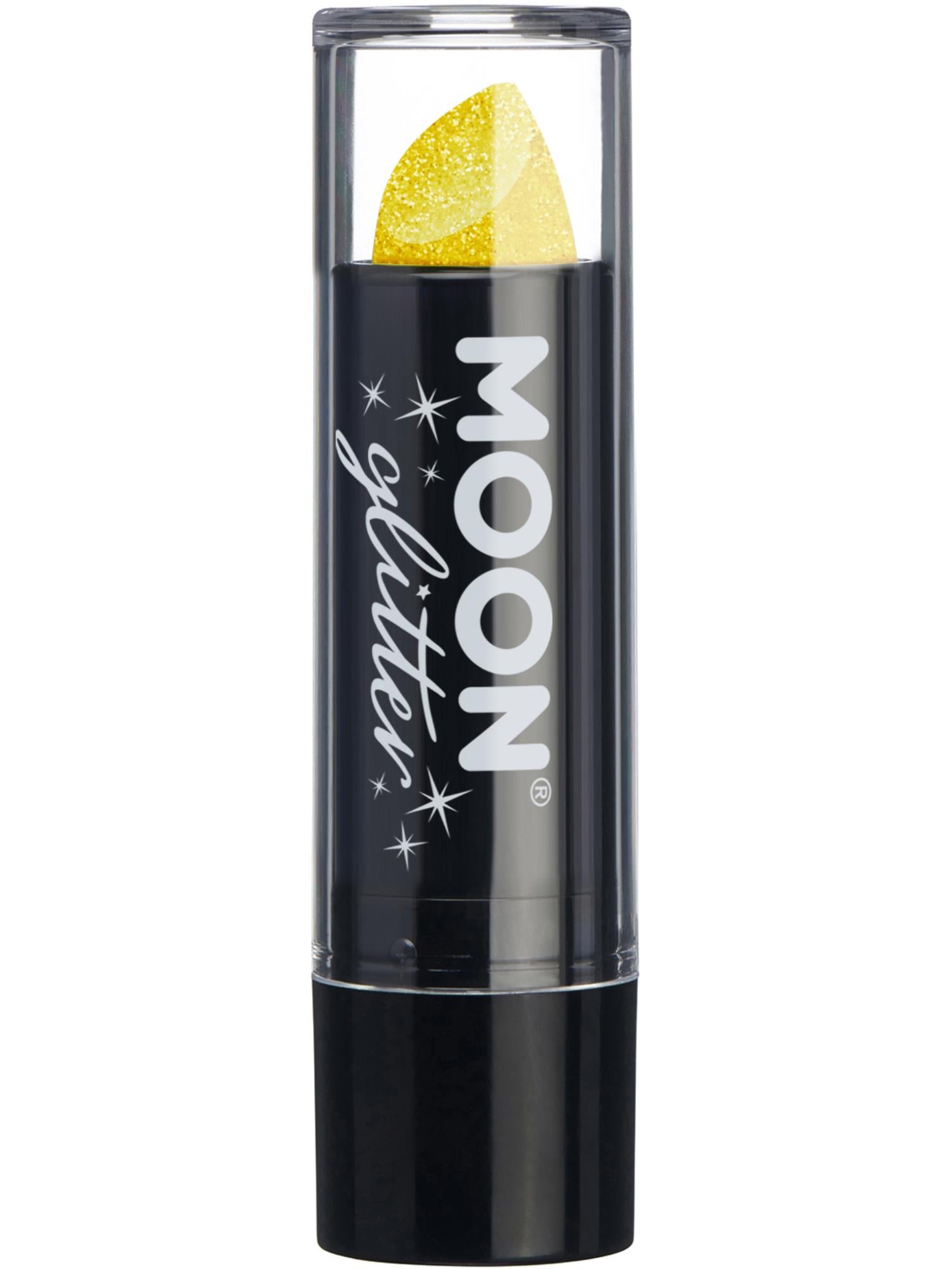 Moon Glitter Iridescent Glitter Lipstick, Yellow 1