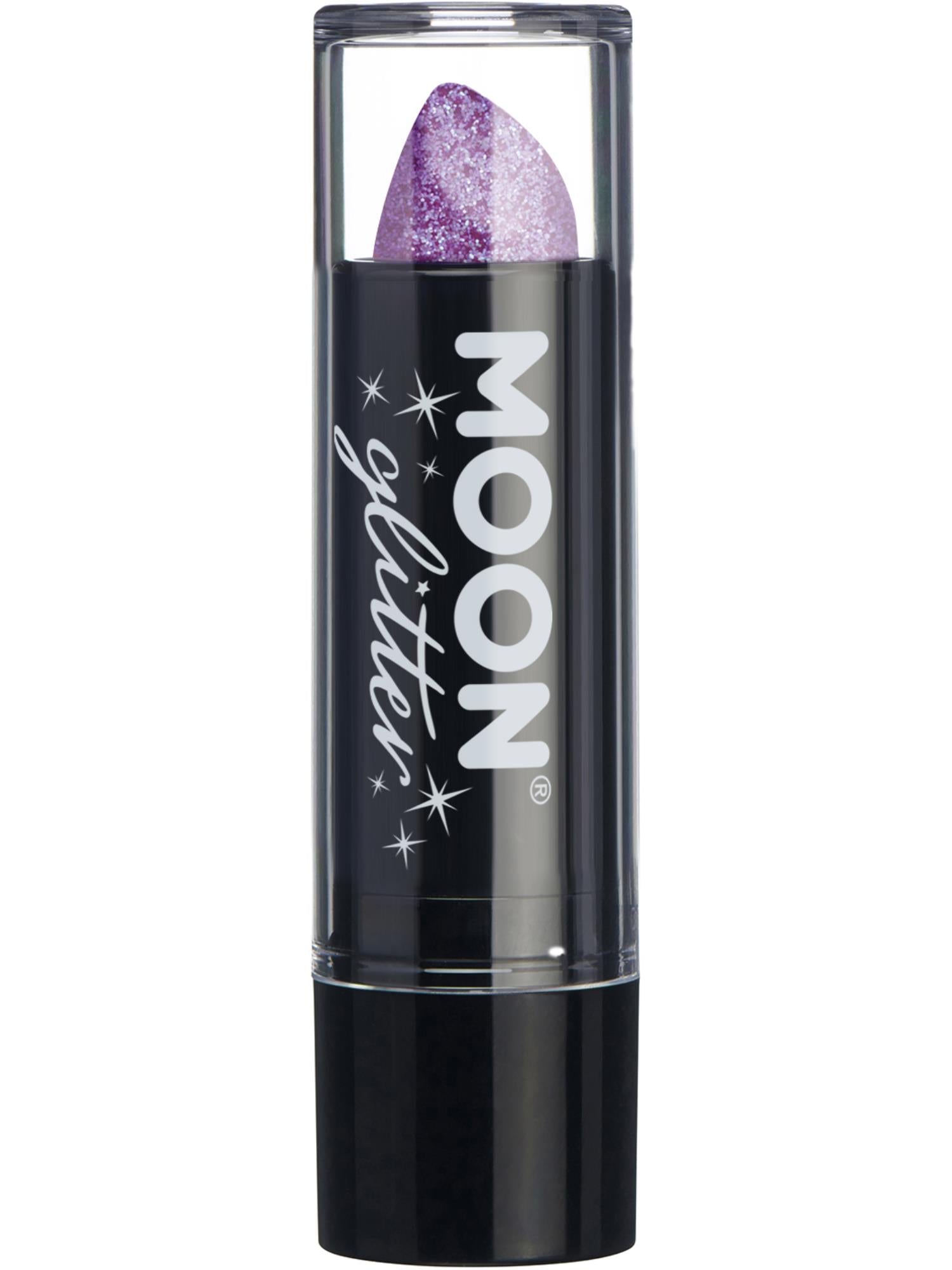 Moon Glitter Iridescent Glitter Lipstick, Purple 1
