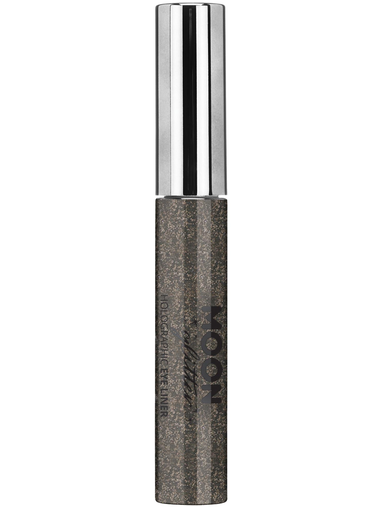 Moon Glitter Holographic Glitter Eye Liner, Black 1