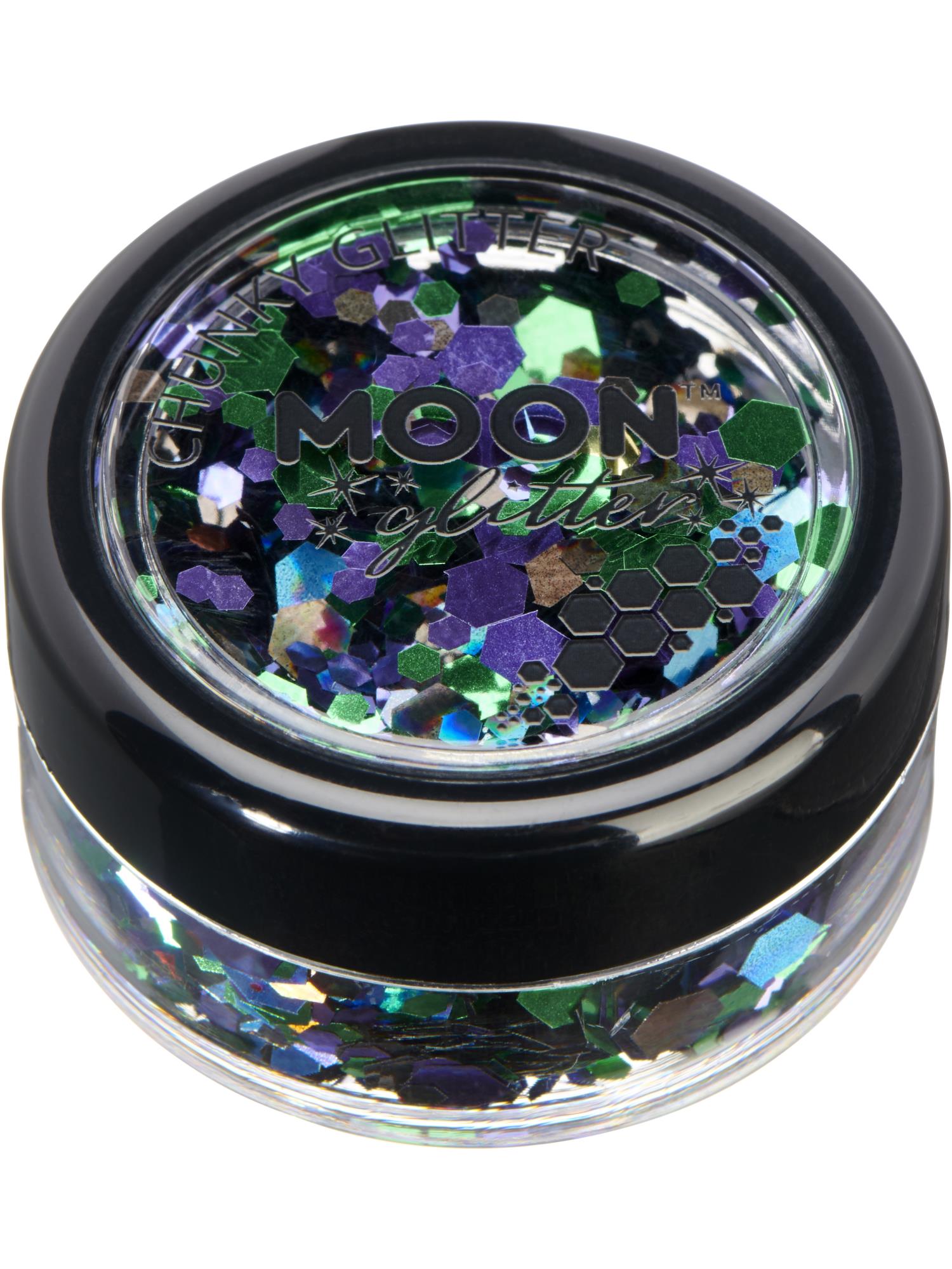Moon Glitter Mystic Chunky Glitter, Mixed Colours 1