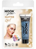 Moon Glitter Holographic Fine Glitter Gel, Blue 1