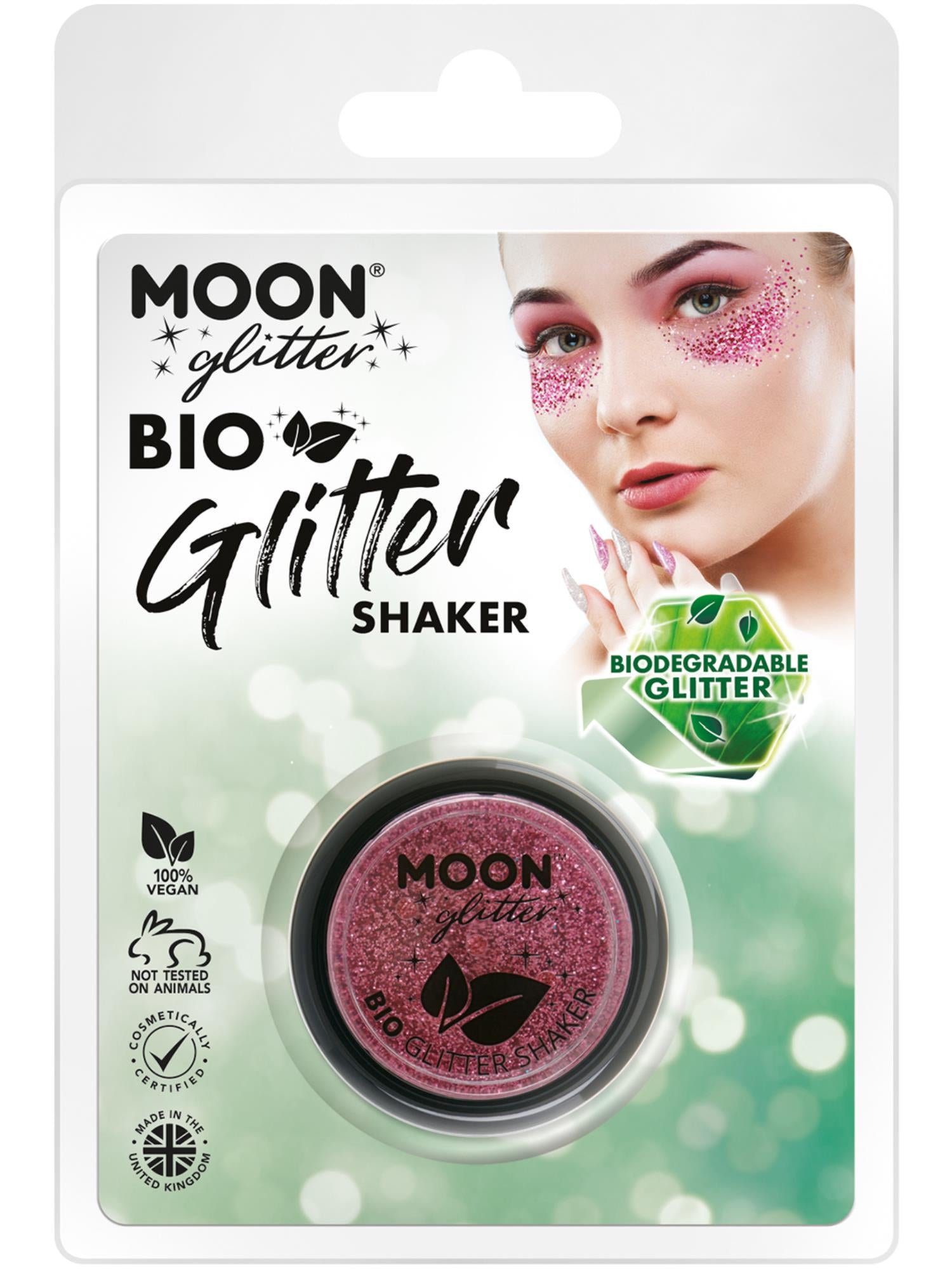 Moon Glitter Bio Glitter Shakers, Pink 1