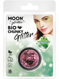 Moon Glitter Bio Chunky Glitter, Pink 1