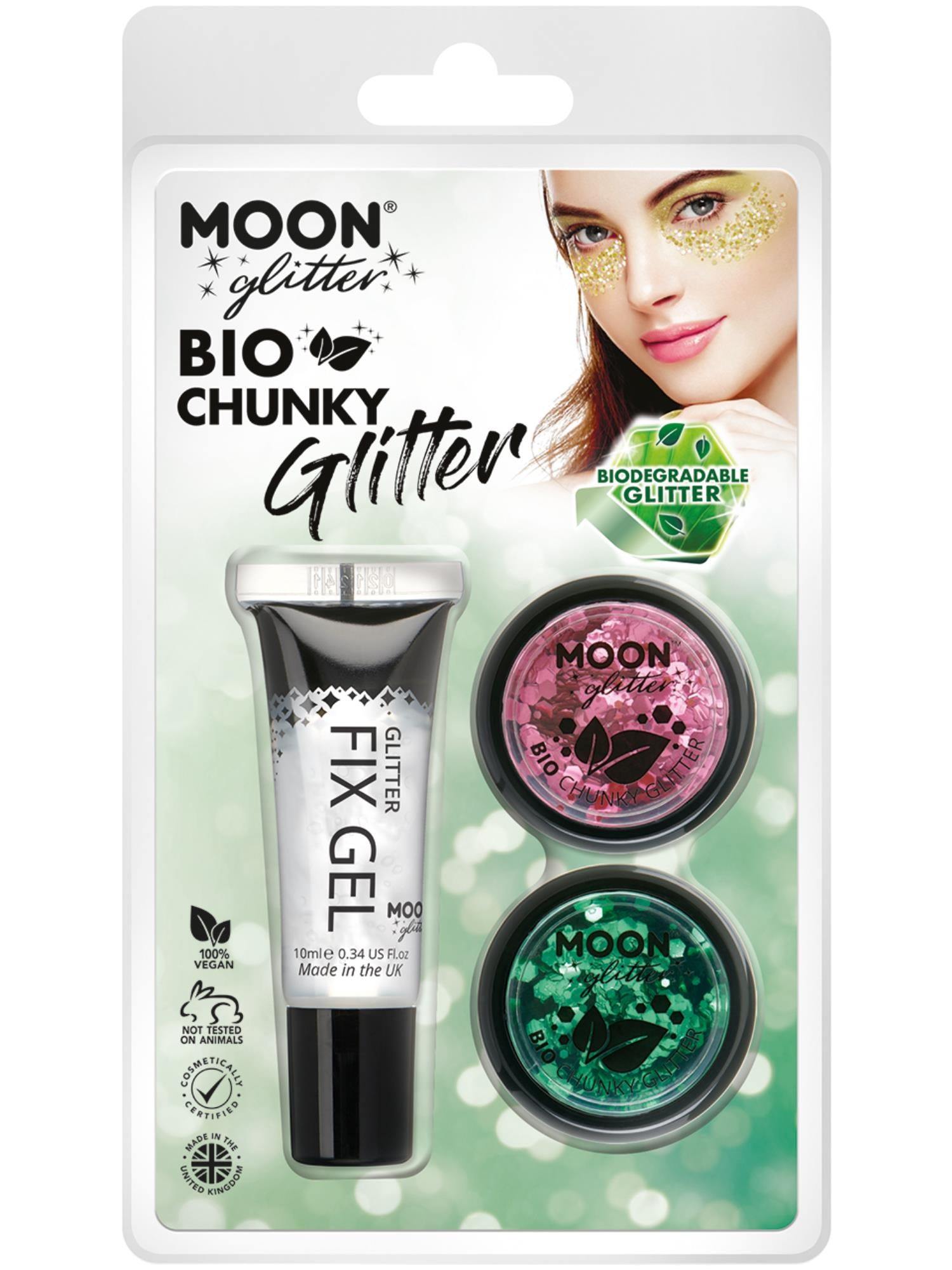Moon Glitter Bio Chunky Glitter, 1