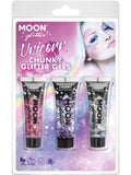 Moon Glitter Themed Clamshells, Pink 1