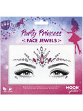 Moon Glitter Face Jewels, Party Princess 1