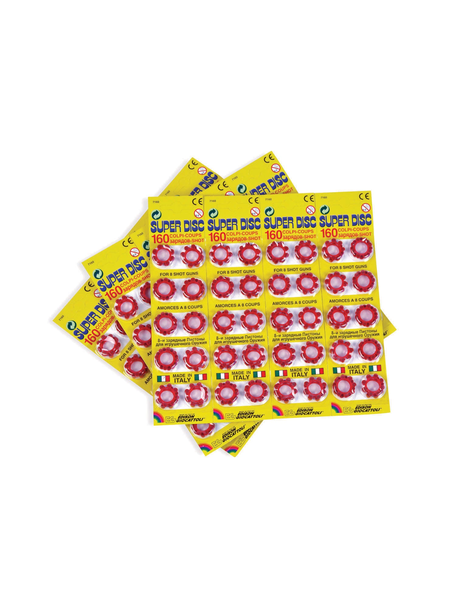8 Shot Cap/20Ring a Crd/3Crds of 4=Dz 1