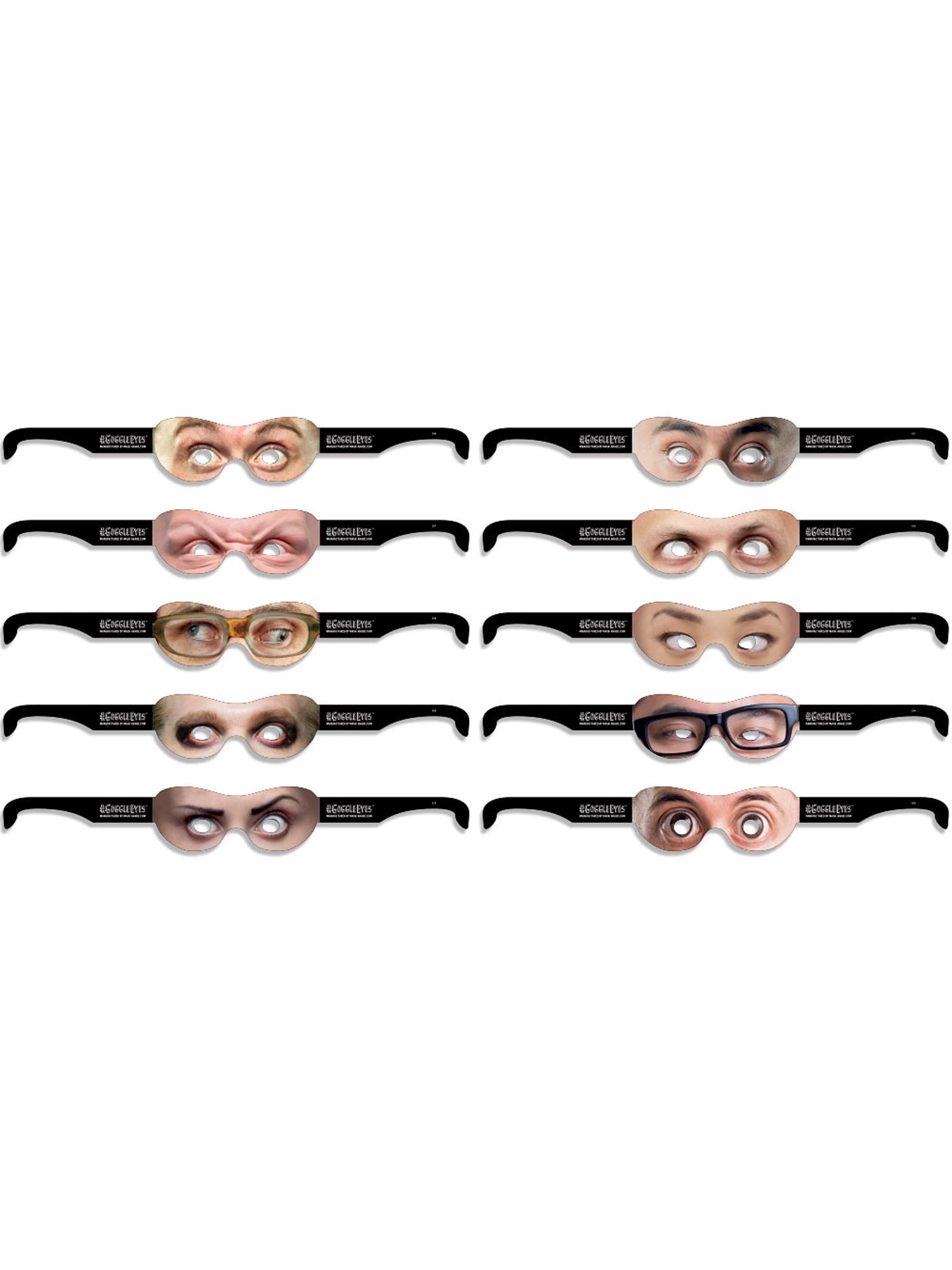 Freaky Goggle Eyes Pack 4