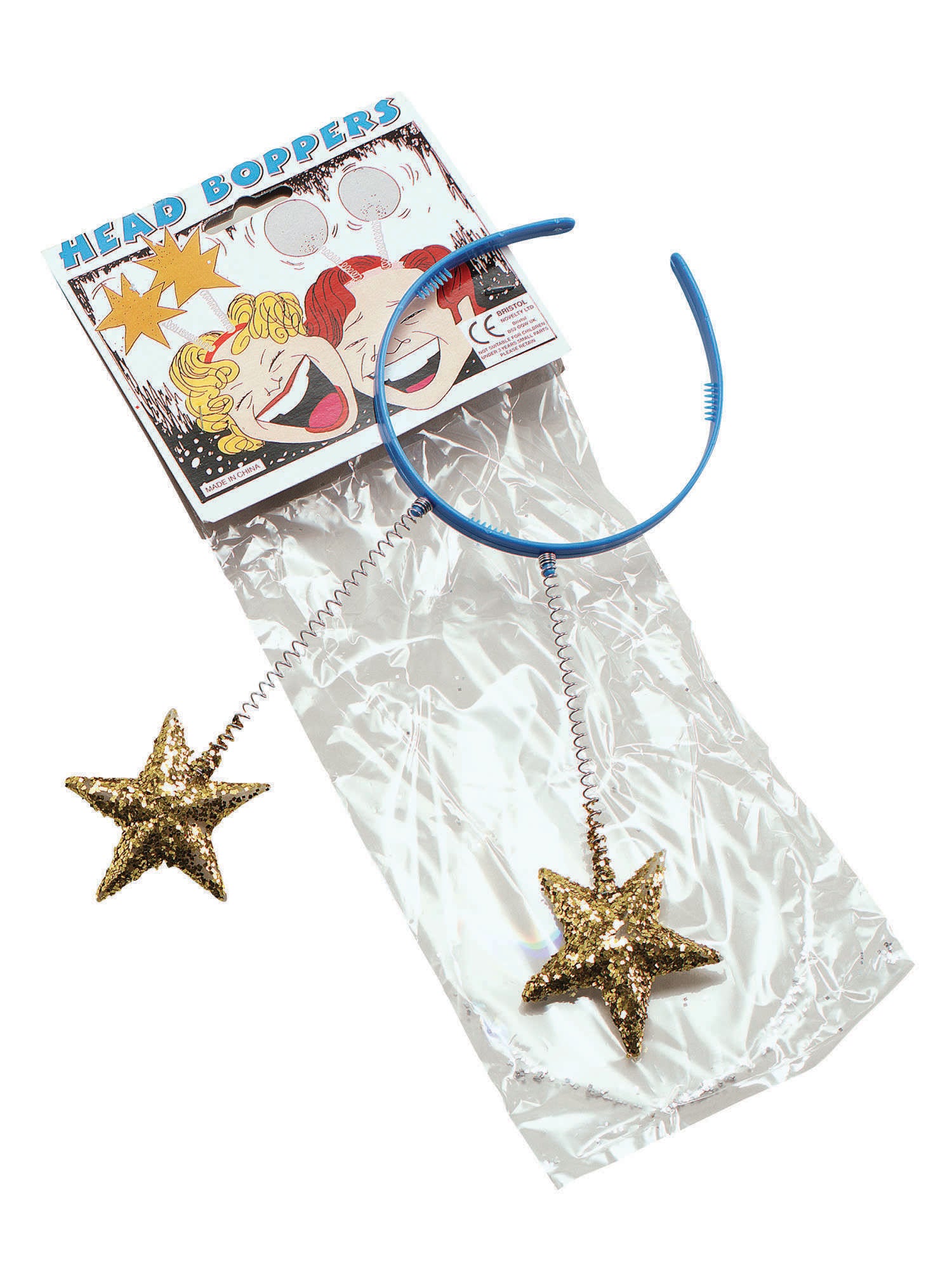 Gold Stars Head Boppers (Twelve Pack) 1