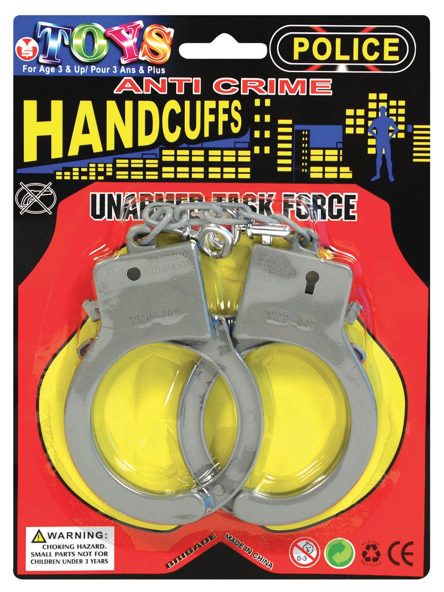 Handcuffs. Plastic 1