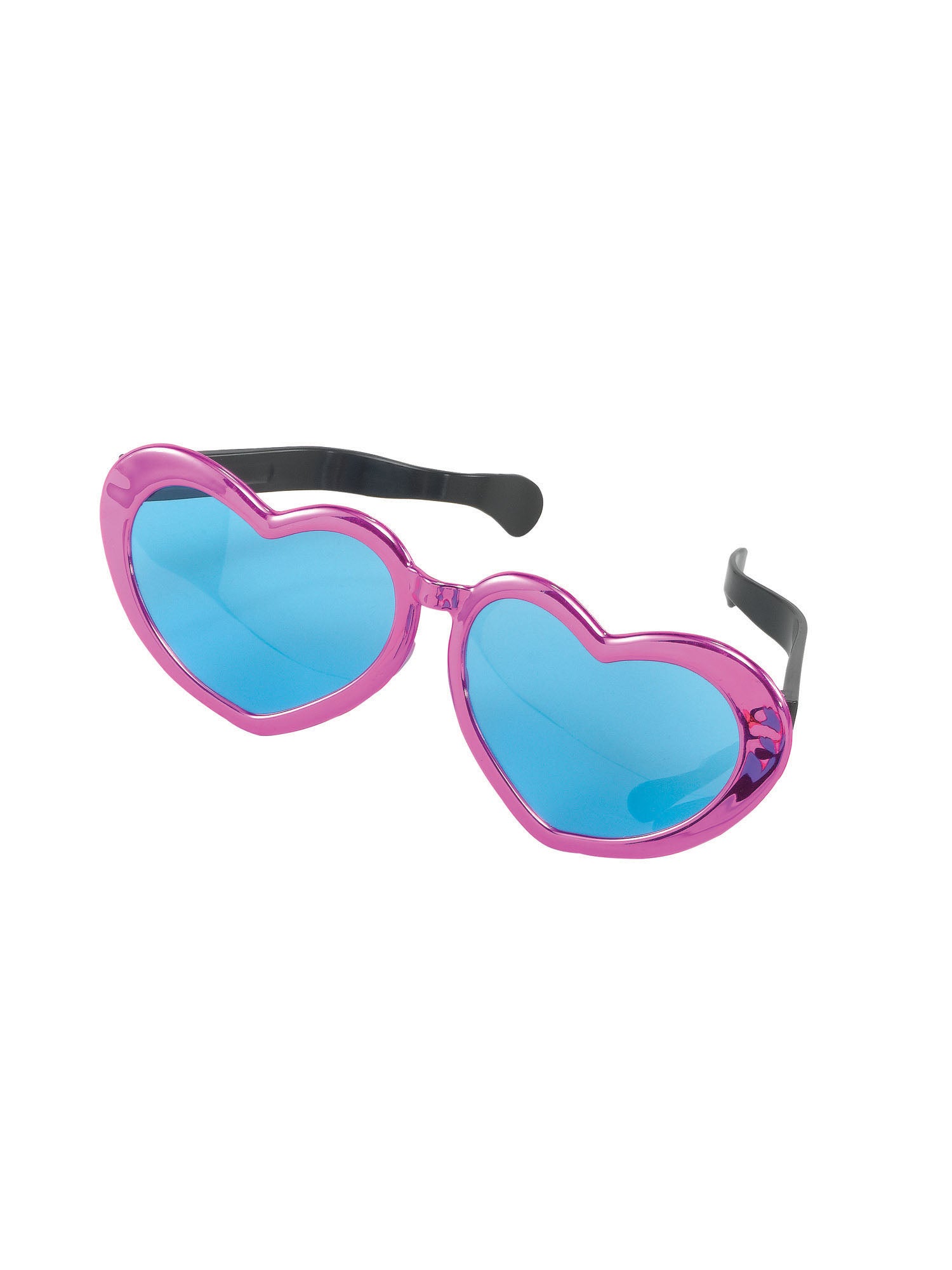 Jumbo Metallic Heart Sunglasses 3