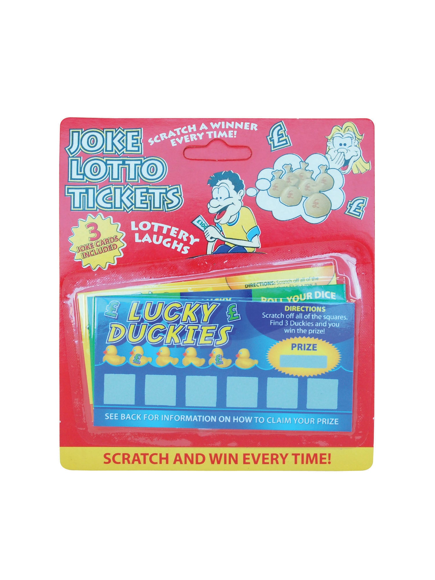 Joke Scratch Cards (3 per Card) 1