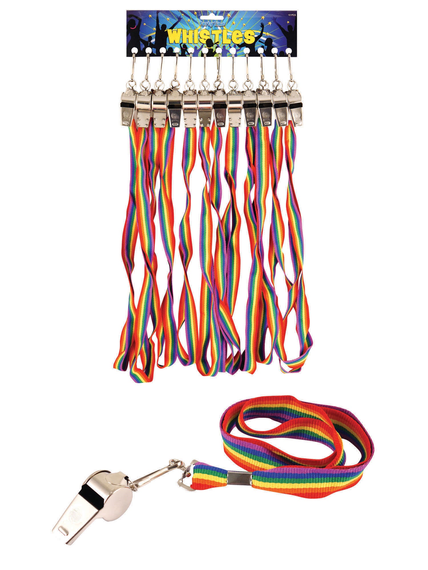 Rainbow Cord Whistle 1