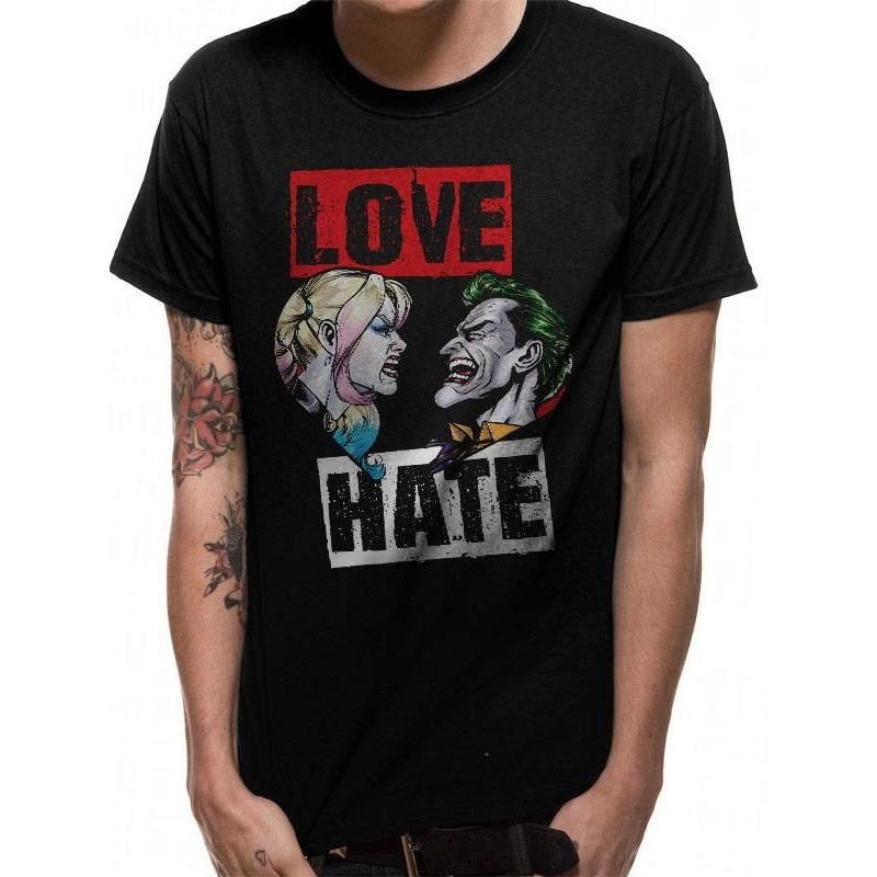 Batman Love Hate Unisex T-Shirt 1