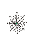 Spider Web. Black with Glow Spider *** 1