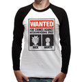 Rick And Morty Wanted Poster Baseball Shirt 1