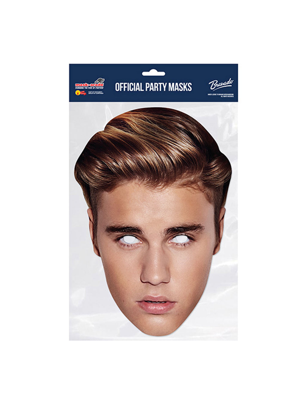 Justin Bieber Bravado Mask 2