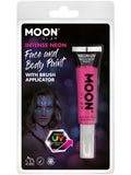 Moon Glow Intense Neon UV Face Paint, Hot Pink 1