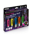 Moon Glow Intense Neon UV Face Paint, Assorted 1