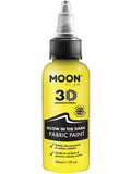 Moon Glow - Glow in the Dark Fabric Paint, Yellow 1