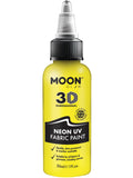 Moon Glow - Neon UV Intense Fabric Paint, Yellow 1