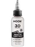 Moon Glow - Neon UV Intense Fabric Paint, White 1