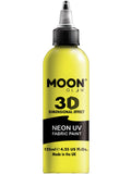 Moon Glow - Neon UV Intense Fabric Paint, Yellow 1